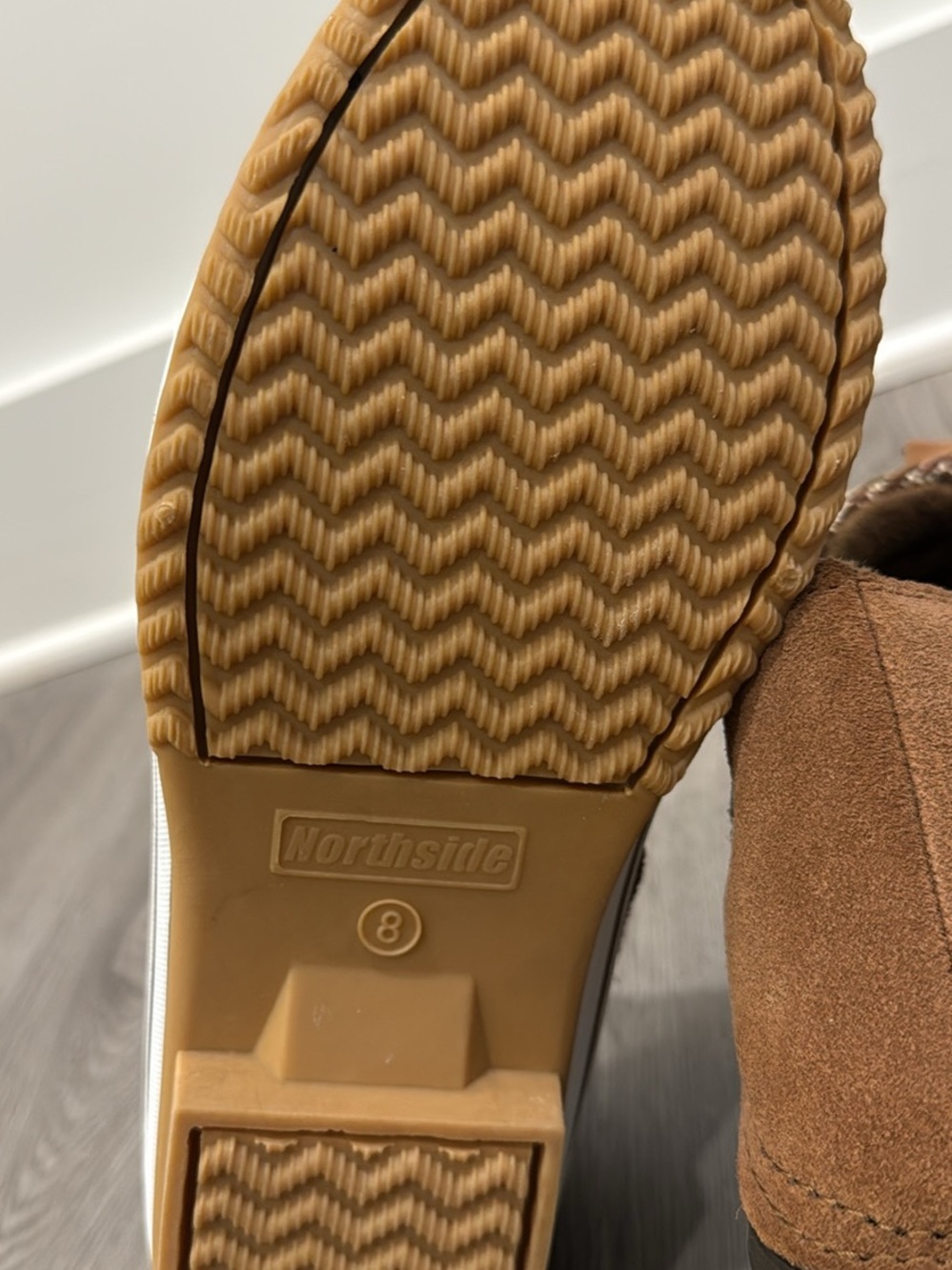 Northside Brown and Black Waterproof Slip-On Winter Boots new no box - Picture 2 of 7